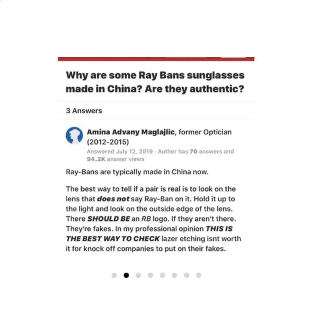 Ray bans NWT and case no damage